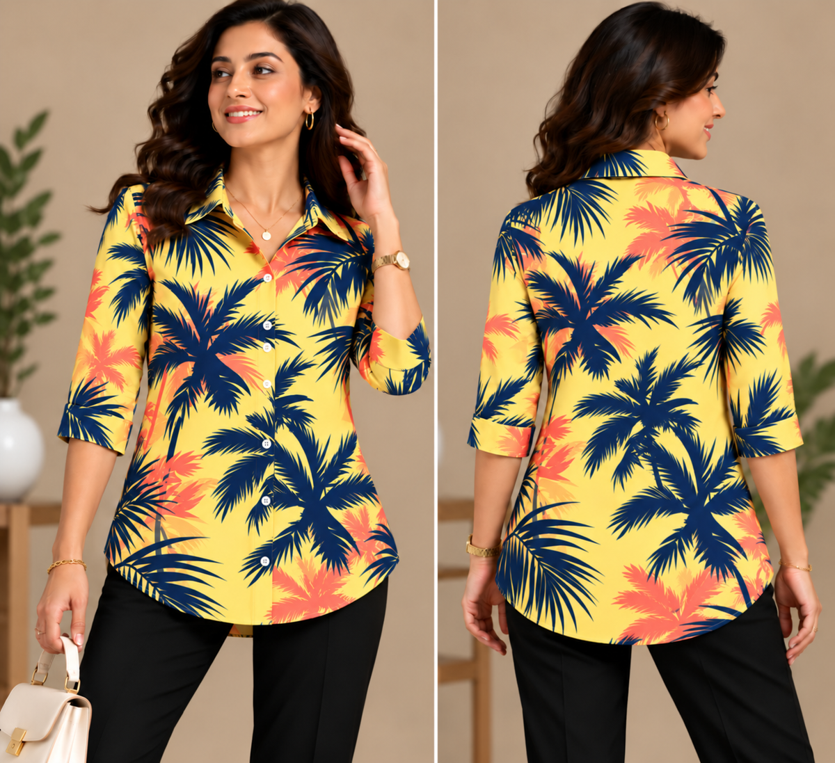 Sunset Palm